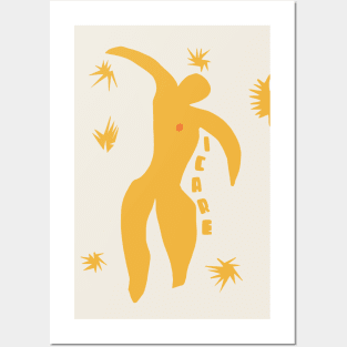 Henri Matisse - Jazz Series: Icarus #38 Posters and Art